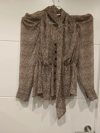 Blusa Zara Estampado Animal