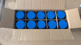 10 Frascos Laboratorio 100ml ISO