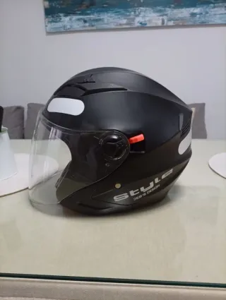 Casco negro JEB'S Nuevo usado 4 veces.