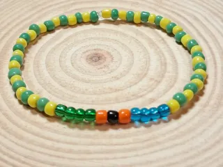 Ilde de Orula con Inle Abata. Santería