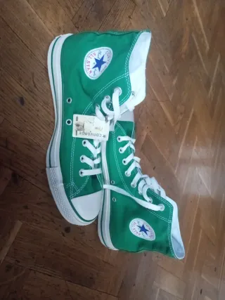 Converse All Star Verdes Talla 41.5