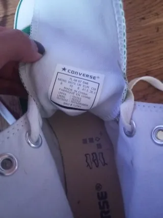 Converse All Star Verdes Talla 41.5