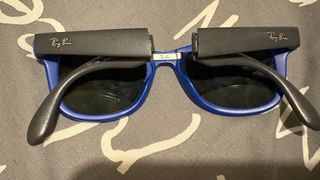 Gafas de Sol Ray-Ban Wayfarer Plegables Azules