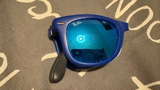 Gafas de Sol Ray-Ban Wayfarer Plegables Azules