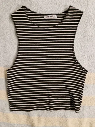 Top Zara Trafaluc Rayas Talla S