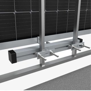 NuaSol Soporte planta de balcones 2 módulos solare