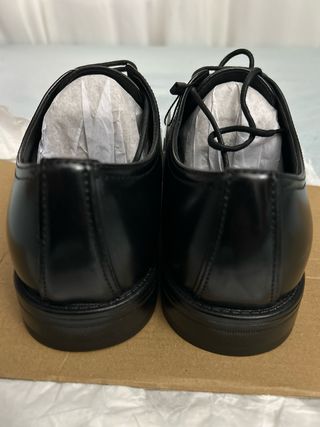 Scarpe eleganti blucher nere Mango