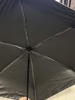 Mini Paraguas Beige y negro