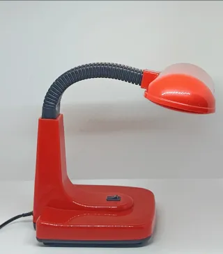 Flexo vintage naranja y negro