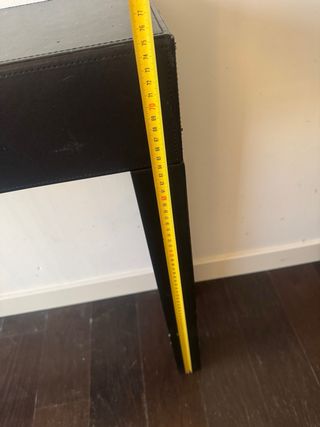 Aparador de entrada negro