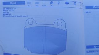 Pastillas Freno FD465 BMW 320 y Otros