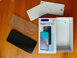 Xiaomi Redmi 12 5G Negro + funda protectora