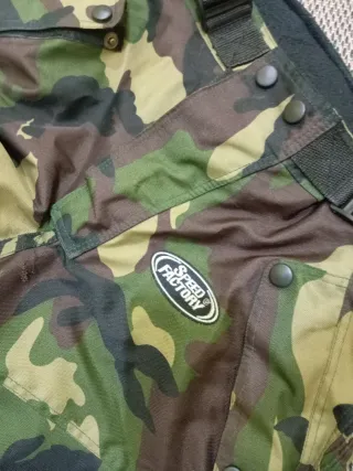 Pantalón Cordura Moto Nieve Camuflaje