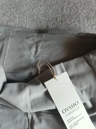 Leggings Oysho grises talla L