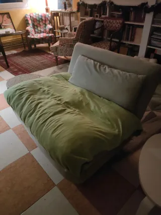 Sofá Cama Individual Gris