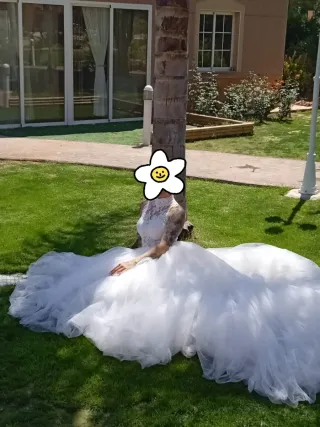 Vestido de Novia Blanco Talla 36/38