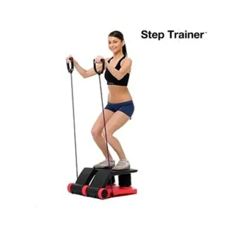 Mini Escalador Step Trainer con Cuerdas Elásticas