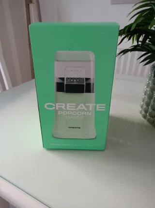 Máquina de palomitas CREATE verde