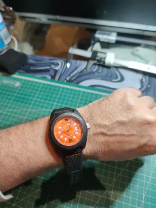 Reloj Hugo Boss Naranja y Negro
