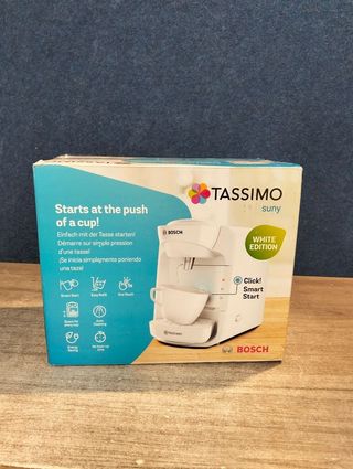 Cafetera Tassimo Bosch TAS3104 blanca