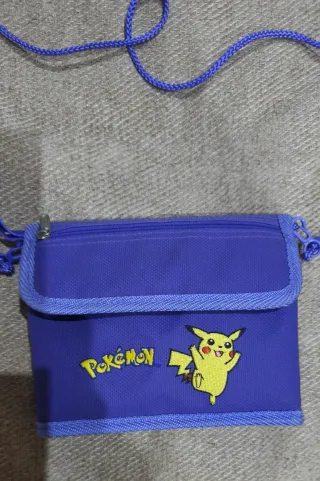 Archivador nintendo cartas Pokemon Pikachu Vintag