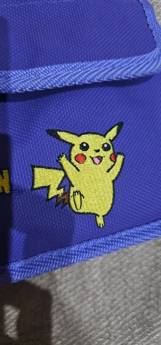 Archivador nintendo cartas Pokemon Pikachu Vintag