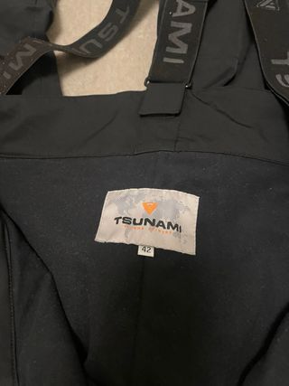 Pantaloncini da sci Tsunami Taglia L