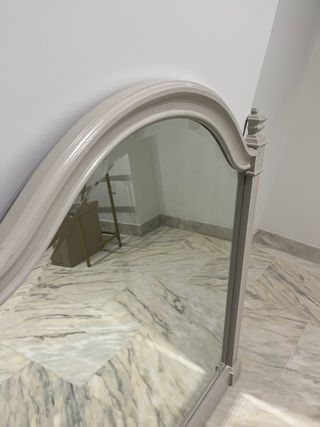 Espejo de madera pintado