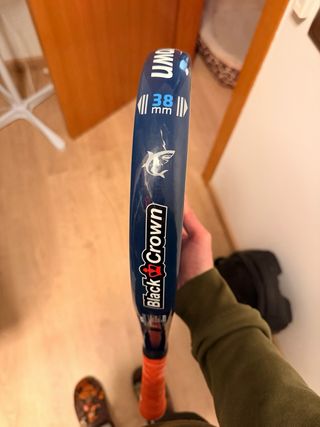 Pala de pádel Black Crown Shark