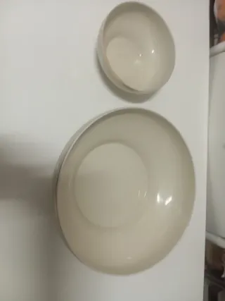 Lote de 9 platos,sopera,ensaladera,cuencos nuevos