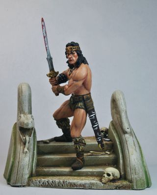 Figura en miniatura Conan Guerrero