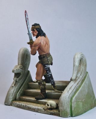 Figura en miniatura Conan Guerrero