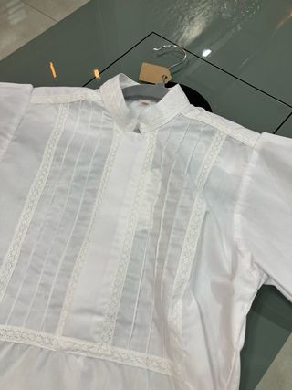 Camisa Fallero Niño Blanca