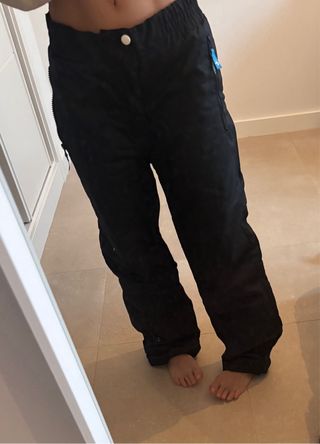 Pantalón de nieve negro 150cm