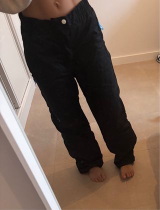 Pantalón de nieve negro 150cm