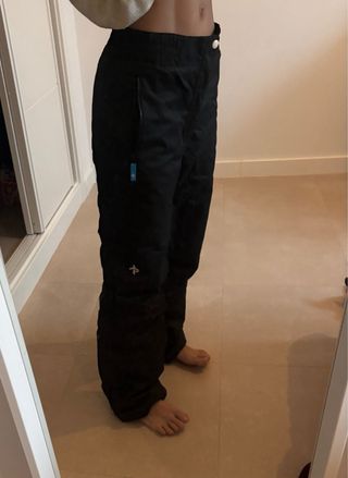 Pantalón de nieve negro 150cm