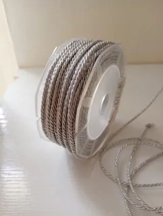 Nastro corda argento