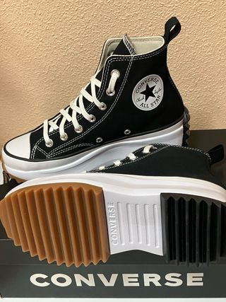 Converse Run Star Hike Hi Talla 39 black/white