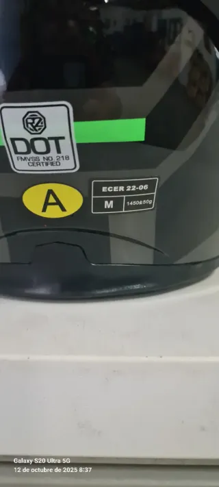 Casco Modular Talla M ECER 22-06 DOT