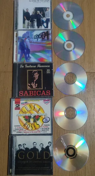 15 CDs Rock PRECIO REAL SEGUN 3 Plataformas ?duda?