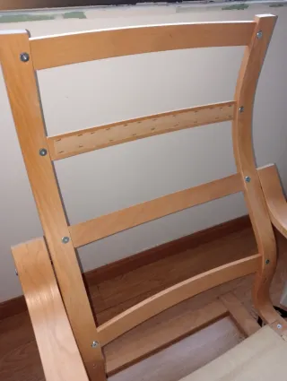 Estructura Sillón Poäng Ikea Madera