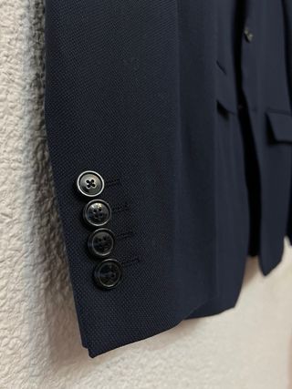 Traje Zara Man Azul Marino