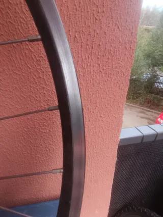 Rueda trasera de bicicleta de corredor