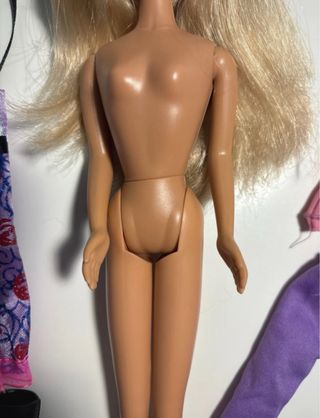 Muñeca con ropa y accesorios