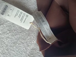 Top Oysho manga corta cuello alto talla L