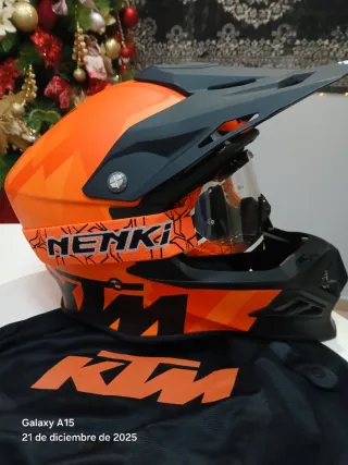 Casco KTM Talla L Nuevo