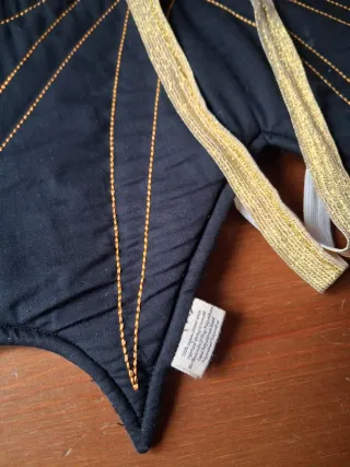 Alas de murciélago disfraz negro