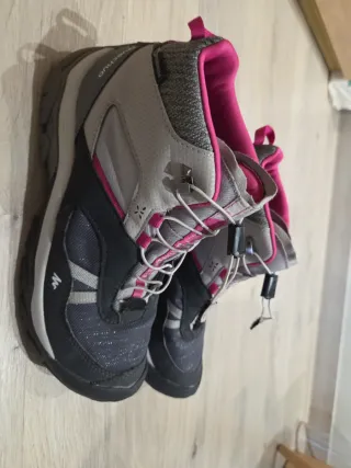Botas Decathlon Crossrock Gris-Rosa T.37