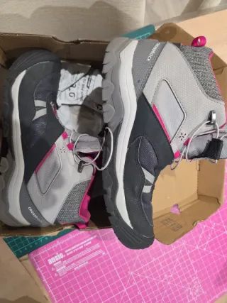 Botas Decathlon Crossrock Gris-Rosa T.37