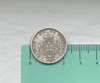 ºoO 100 réis Carlos I 1900 - Portugal